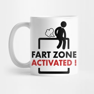 Fart zone activated ! Mug